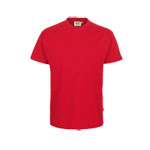Berufsbekleidung T-Shirts HAKRO T-Shirt 'Heavy', rot,