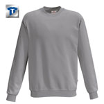 Hakro Sweatshirt performance mittelgrau besonders strapazierfähig und funktionell