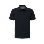 Hakro Poloshirt Cotton-Tec schwarz pflegeleicht und aus temperaturregulierenden Funktionsfasern