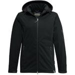 Hakro Herren-Softshell-Jacke Ontario schwarz atmungsaktiv, wasserabweisend, winddicht, abnehmbare Kapuze
