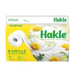 Hakle Kamille Toilettenpapier mit Kamillenduft natürliche Pflege mit Kamilleduft und Aloe-Vera-Extrakten