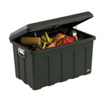 Hünersdorff Gerätekisten aus Kunststoff 113 Liter mit Klapphandgriffen für den einfachen Transport