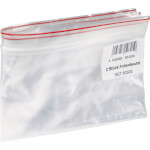 Folienbeutel mit Verschluss transparenter und wiederverschließbarer Beutel