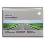 Holthaus Auto-Verbandkasten Klassik grau mit Füllung nach DIN 13164