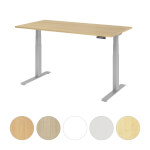 Hammerbacher Sitz-Steh-Schreibtisch 180x80 elektrisch stufenlos höhenverstellbar