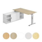 Hammerbacher Anbauschreibtisch 160x80 zur Auflage auf Sideboard