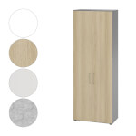 Hammerbacher Schrank Advanced 9 mit Bügelgriff 6 Ordnerhöhen