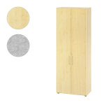 Hammerbacher Schrank Advanced 9 mit Bügelgriff 6 Ordnerhöhen