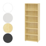 Hammerbacher Regal Advanced 9 breit mit 6 Ordnerhöhen