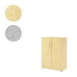 Hammerbacher Schrank Advanced 9 mit Bügelgriff 3 Ordnerhöhen