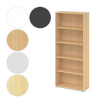 Hammerbacher Regal Basic mit 5 Ordnerhöhen