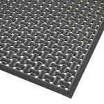 Notrax Superflow Anti-Ermüdungsmatte beidseitig nutzbar rutschsichere Arbeitsplatzmatte für Nasse Umgebungen