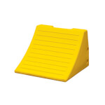 Checkers Industrie Radkeil MC Serie gerillter Schwerlast-Unterlegkeil für Reifen bis 1,6 m Raddurchmesser