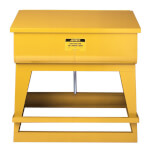 Justrite Reinigungs-Wanne Großteile-Reinigungsbad mit 30 cm tiefem Tank