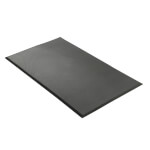 Notrax Posture Classic Anti-Ermüdungsmatte schwarz hochweiche Arbeitsplatzmatte mit Stehkomfort, ölbeständig