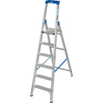 Krause Stabilo Stufen-Stehleiter 6 Stufen, Arbeitshöhe bis ca. 3,40 m