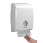 AQUARIUS Handtuchspender C-Falzung für KLEENEX und SCOTT Handtücher