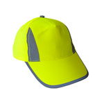 Korntex Warn-Kappe Nice mit Reflexelementen fluoreszierend für Erwachsene Größe einstellbar durch Klettverschluss
