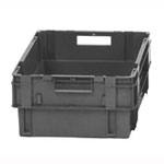 Transportboxen Drehstapelkästen aus Polypropylen, stapelbar,