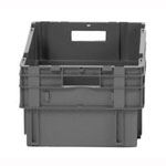 Transportboxen Drehstapelkästen aus Polypropylen, stapelbar,