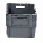 Transportboxen Drehstapelkästen aus Polypropylen, stapelbar,