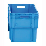 Transportboxen Drehstapelkästen aus Polypropylen, stapelbar,