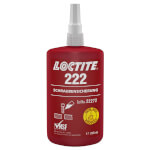 Loctite 222 Schraubensicherung niedrigfest für Aluminium und Messing