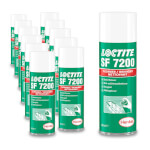 12x Loctite SF 7200 Kleb- und Dichtstoffentferner für Silikon, Flächendichtungen und alle Klebstoffe