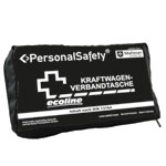 PersonalSafety® KFZ-Verbandtasche Compact schwarz PVC-frei mit Füllung nach DIN 13164