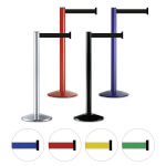 Gurtpfosten Rooter Classic Material: Aluminium, Pfosten und Gurt in Farbe nach Wahl