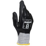 Mapa Krytech 600 Schnittschutzhandschuh schwarz grau Gutes Tast- und Griffgefühl mit Schutz vor hoher Ölbelastung