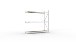 Regalsysteme Weitspannregale META MINI-RACK Anbauregal, verzinkt,