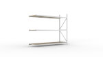 Regalsysteme Weitspannregale META MINI-RACK Anbauregal, verzinkt,