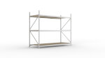 Regalsysteme Weitspannregale META MINI-RACK Grundregal, verzinkt,