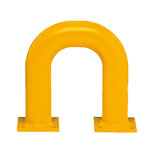 Rammschutzbügel zum Aufdübeln, für den Inneneinsatz, robustes Metallrohr,