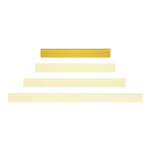 Rammschutzgeländer S-Line Querbalken, gelb kunststoffbeschichtet