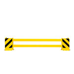 Regalschutz-Planke Doppelregal-Set B 2300, inkl. Montagematerial, ausziehbar bis 270,0 cm,