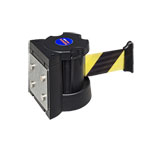 Wandkassette magnetisch mit Gurt zur einfachen Verbindung von Gurtpfosten