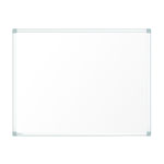Nobo Whiteboard Prestige Emaille, magnetisch mit hochwertig eloxiertem Alurahmen