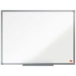 Nobo Essence Whiteboard Stahl magnetisch mit Alurahmen, Montageset und Stiftablage