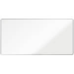 Nobo Whiteboard Stahl Premium Plus 240 x 120 cm magnetisch mit Alurahmen, inkl. Montagematerial und Stiftablage
