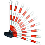 Kunststoff Kettenständer einklappbar Pfostendurchmesser 5,0 cm, Höhe 90 cm