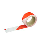 Absperrband rot/weiß extrem reißfestes Warnband, 5,0 cm x 100 m
