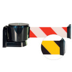 Novap Wandkassette mit schraffiertem Gurtband mit drehbarem Kopf um 180° zum Absperren