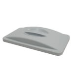 Rubbermaid Slim Jim Deckel-Aufsatz geschlossen mit Griff