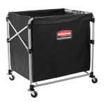 Rubbermaid X Cart Transportwagen groß Wäsche-Wagen zusammenfaltbar für 300 L Transportsäcke
