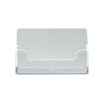 ActiveWorkplace Visitenkartenhalter im Querformat, Farbe: transparent