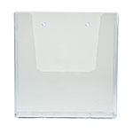 Prospektkorb Wand DIN lang hoch Prospektständer zur Wandmontage, für DIN lang hoch