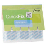 Plum QuickFix Detectable Pflaster Nachfüllset metall detektable Pflaster