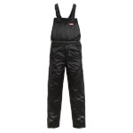 Kälteschutzkleidung Kälteschutzhosen PLANAM Piloten-Latzhose, schwarz,